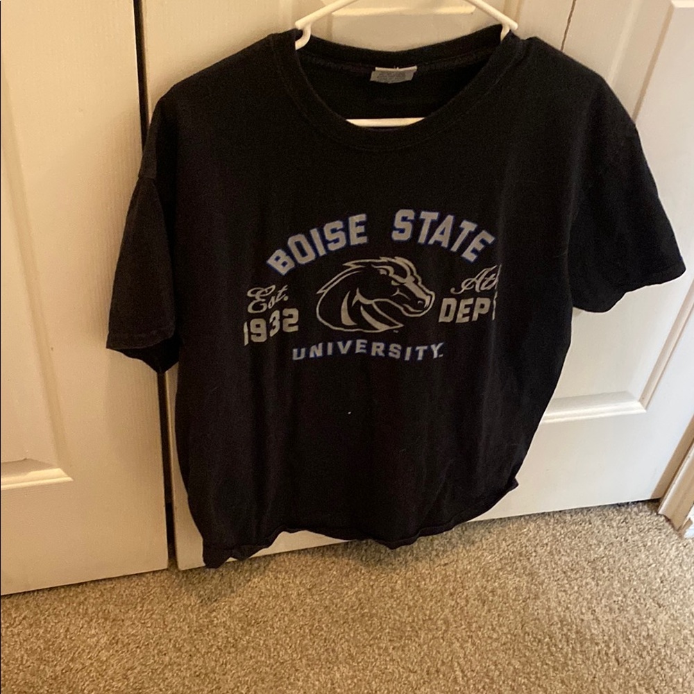 Boise State University Black T-Shirt
